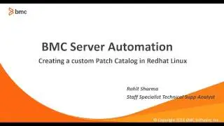 BSA: Creating a custom patch catalog in RedHat Linux