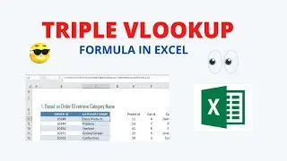 Triple V Lookup || Lookup functions in Excel || AR Official.