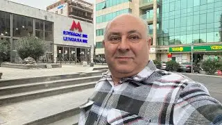 Тбилиси. Улица Цинандальская. Октябрьское утро. Прогулка в сторону метро «300 Арагвинцев»