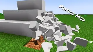 MINECRAFT PHYSICS MOD! - MINECRAFT JAVA EDITION