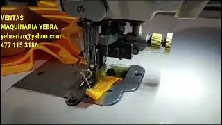 Maquinaria Yebra - Máquina Recta 1 Aguja Con Refilador Marca JCYERI Modelo YR-5200-D4