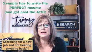 How to write the perfect Applicant Tracking System resume!