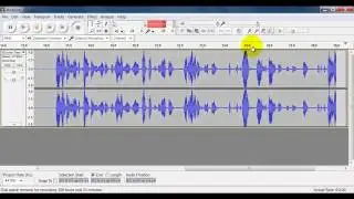 How to Record Audio using Audacity