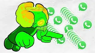 Tricky got mad because of Whatsapp | FNF ANIMATION