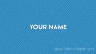 Free 2D Intro #35 | FREE Clean/Simple 2D Intro Template [AE]