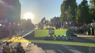Jonas Vingegaard FULL 1st, 2nd & 3rd podium ceremony - Tour de France 2022 (Behind the scenes)