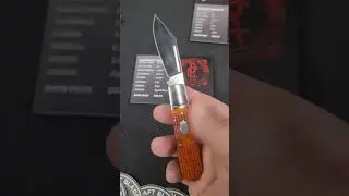 Blade Show 2023 - RoseCraft  Blades Loosahatchie Jack #shorts #bladeshow