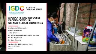Migrants and refugees facing Covid-19: UK and global concerns