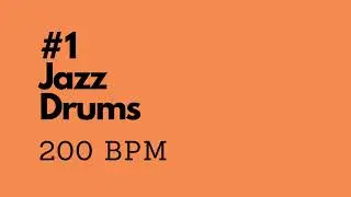 Jazz Drum Loop #1 - 200 bpm