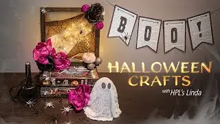 Halloween Wreath  | DIY Crafts with HPL's Linda
