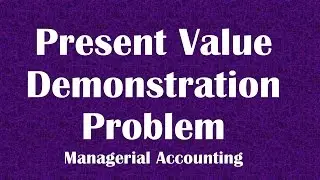 Calculating Present Value using Tables