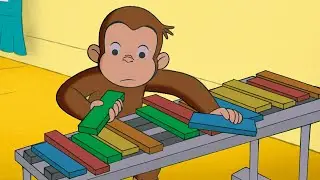 Counting With A Xylophone 🎹 | Curious George Compilation | Adventure & Play