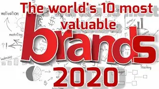 The world's 10 most  valuable brands 2020