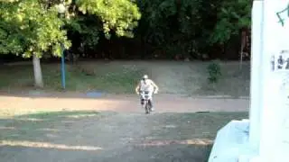 practicando whip en el tiro de la plaza...