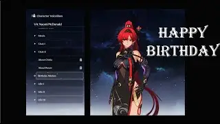 Yinlin Happy Birthday