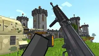 Illagers Castle Raid [Minecraft Warfare]