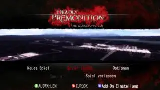 Livestream Ankündigung: Deadly Premonition