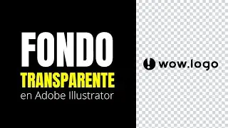 Illustrator: Como exportar logo con fondo transparente en formato PNG