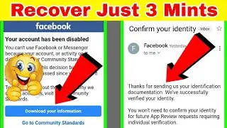 🔥 Reopen Disabled Facebook Account | How To Recover Disabled Facebook 2023 | Recover Fb Account