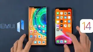 EMUI 11 vs iOS 14 - Side By Side Comparison