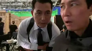 오징어게임 이정재 촬영 현장 방문한 정우성