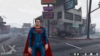 GTA 5 Superman VS Hulk