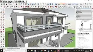 Edge styles and Face styles   Sketchup