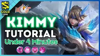 4-Minute Kimmy Tutorial in the Gold Lane || (MLBB S38) 2025