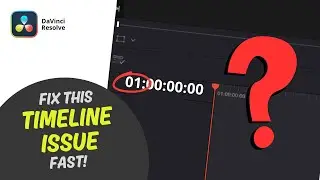Fix This Timeline Issue FAST in DaVinci Resolve!