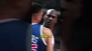 "Michael Jordan's Intense Moments: When He Got Really Fired Up" #shorts