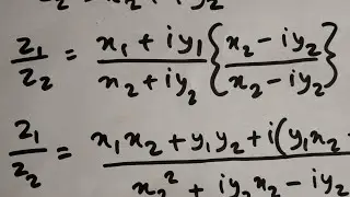 Addition, subtraction, multiplication, division of two complex numbers.