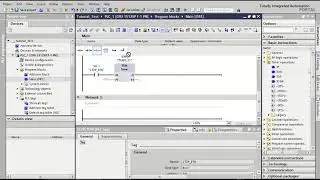 Siemens TIA - TIMERS LADDER LOGIC