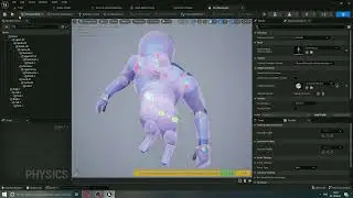 Unreal Engine 5: fixing Lyra's physics asset