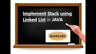 Implement Stack Using Linked List | Stack Adapter | JAVA