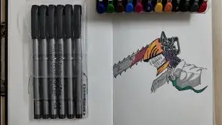Drawing Chainsaw man / Anime Drawing