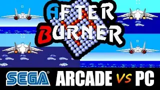 After Burner II - SEGA ARCADE vs PC: Arcade, DOS, Tandy & Shenmue 2