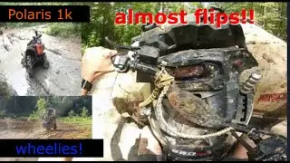 I WENT HOLE FOR HOLE WITH A POLARIS 1000!/ muddy bottoms labor day weekend ride