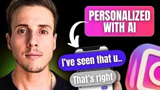 Send Personnalized DMs On Instagram With AI