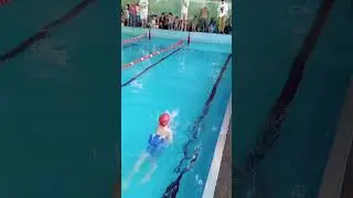25 метров вольный стиль. 1 место в заплыве. Открытое Первенство СК "Гавань" #swim #swimming