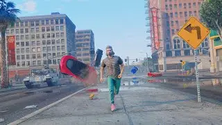 Осадки в виде машин | Вторая волна ЗБТ (GTA 5 machinima)