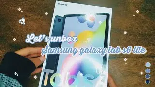 Unboxing Samsung galaxy tab s6 lite 💫🦋 | Ub'z aesthetic 🦋