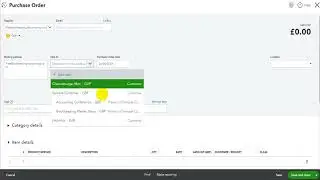 Using Purchase Orders on QuickBooks 