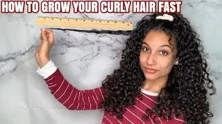 How to Grow Your CURLY HAIR FAST!!! | My TOP 10 Tips for Hair Growth