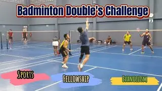 Inter-Church Evangelistic Tournament/ Badminton Doubles Challenge in Bangkok