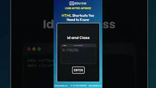 HTML Shortcuts you need to know! #css #html #javascript #js #cssbeginners #dataanalysis #ai #ml