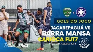 GOLS TAÇA GUANABARA - JACAREPAGUÁ (RJ) X BARRA MANSA (RJ)