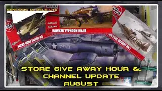 Store Give Away Hour & Channel Update : 27th August : Vlog 116