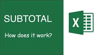 Subtotal Function in Excel | How to use Subtotal Function #Infoansy
