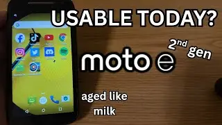 The Moto E 2nd Gen Experience in 2025