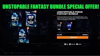 UNSTOPPABLE FANTASY BUNDLE SPECIAL OFFER!, Madden 25 Ultimate Team